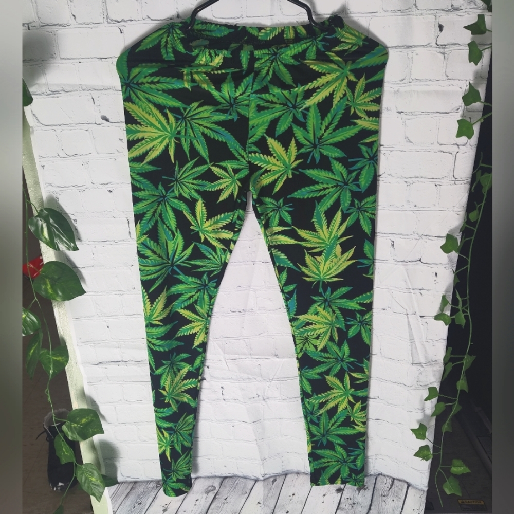 Weed leggins